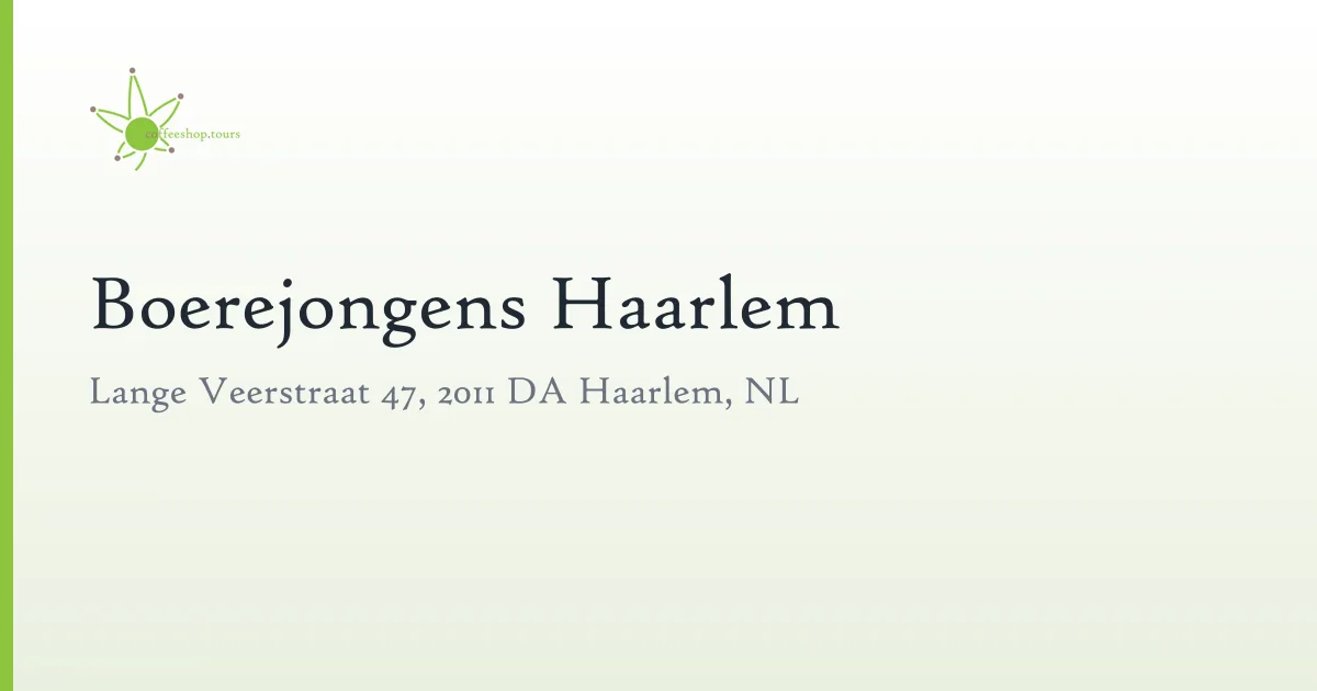 Boerejongens Haarlem