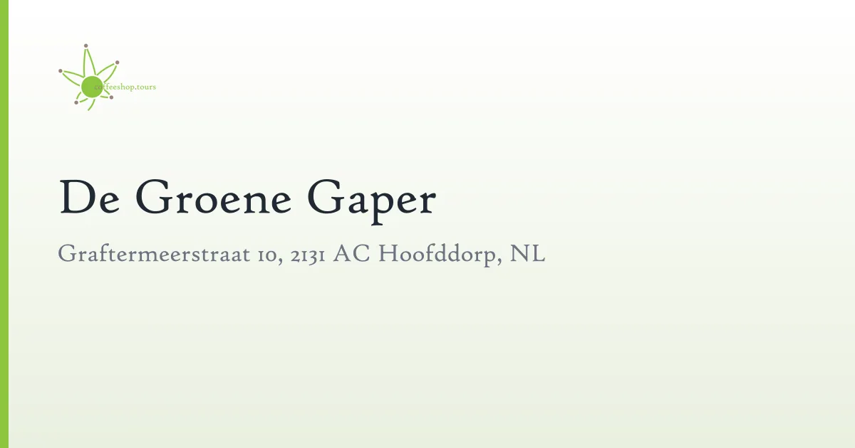 De Groene Gaper