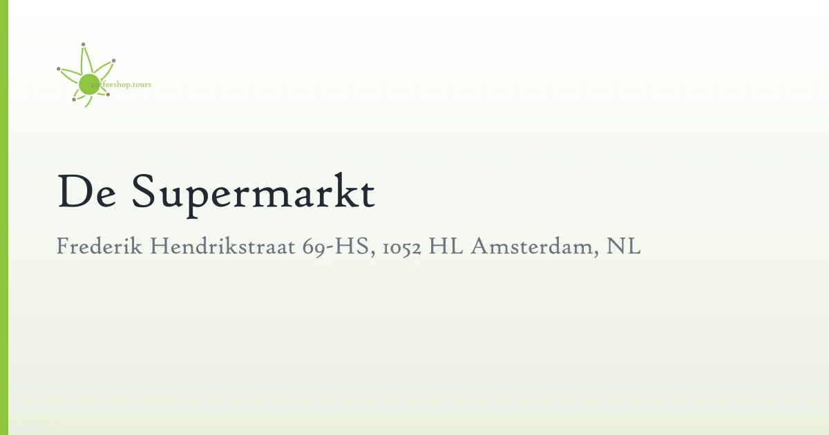 De Supermarkt