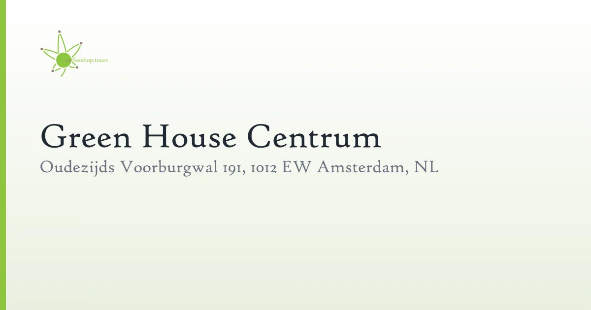 Green House Centrum