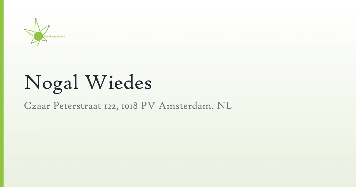 Nogal Wiedes