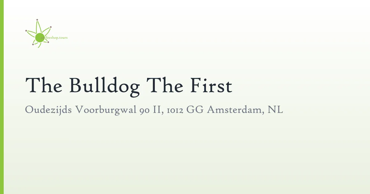 The Bulldog The First