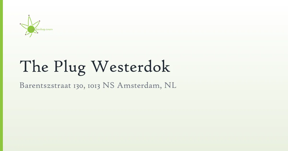 The Plug Westerdok