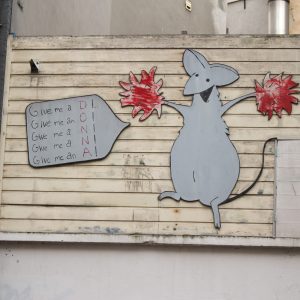 Donna the Mouse, an impression of the streets of Amsterdam.